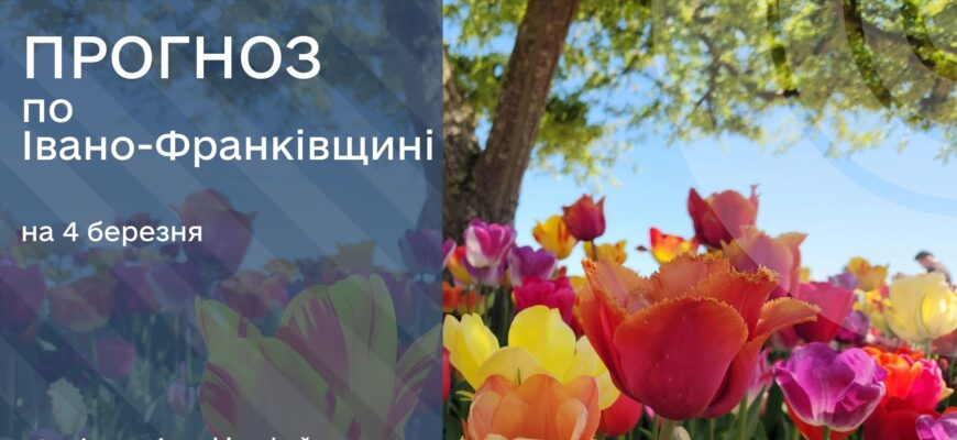 Прогноз погоди на 4 березня 2026 року