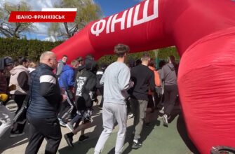 В Івано-Франківську КНУВС відзначив День здоров’я забігом. Відео
