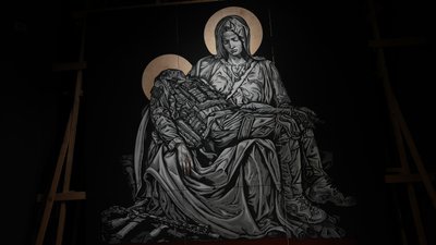 В Італії презентували мистецький проєкт «Українська П’єта». Відео