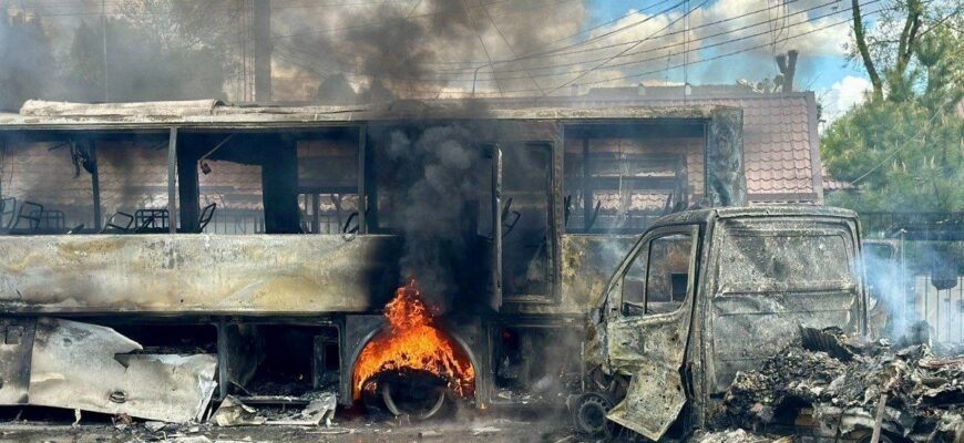 У лікарнях Дніпра перебувають семеро людей після російського удару