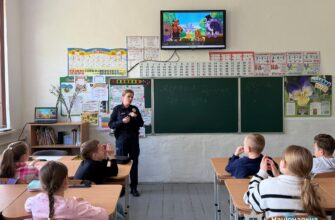 Поліцейські провели інтерактивне заняття для ліцеїстів Надвірнянщини