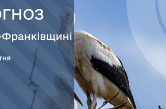 Прогноз погоди на 22 квітня 2026 року