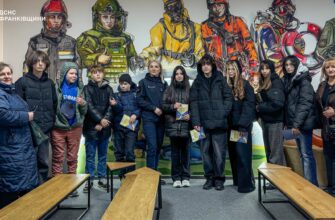 Школярі Івано-Франківська відвідали Клас безпеки рятувальників