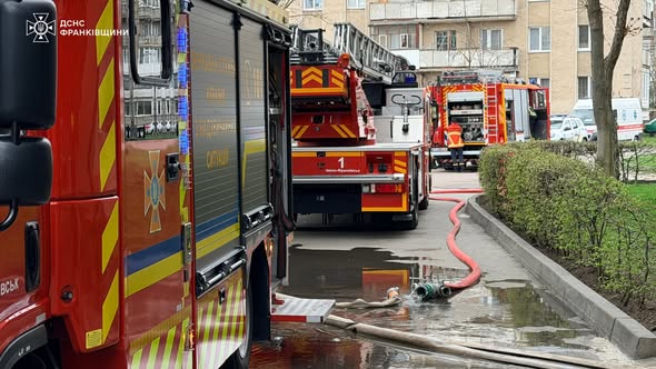 Івано-Франківськ: по вулиці Мазепи горів гуртожиток