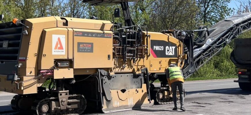 Розпочато ремонт ділянки дороги Н-18 Івано-Франківськ – Тернопіль