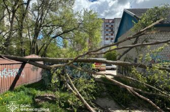 Рятувальники продовжують ліквідовувати наслідки негоди на Прикарпатті