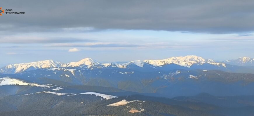 На Піп Івані фіксують -5°С