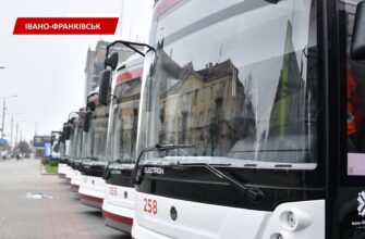 В Івано-Франківську презентували 9 сучасних тролейбусів із автономним ходом. Відео