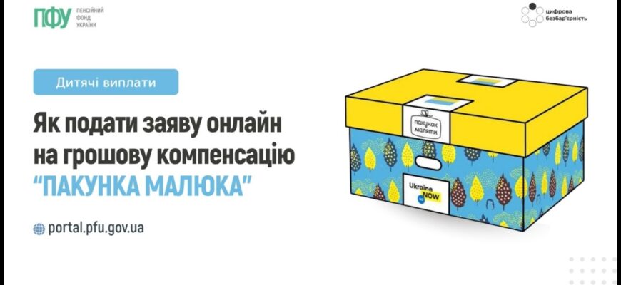Пенсійний фонд України пояснив, як подати заяву «Пакунок малюка»
