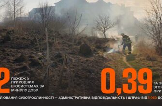 ttrrr e1776326300362 - За добу рятувальники ліквідували 12 пожеж в екосистемах - rai.ua