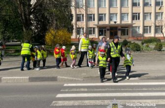 Прикарпатські поліцейські провели пізнавальний захід для дошкільнят