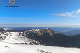На горі Піп Іван фіксують -8°С