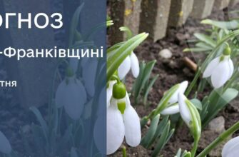Прогноз погоди на 20 квітня 2026 року