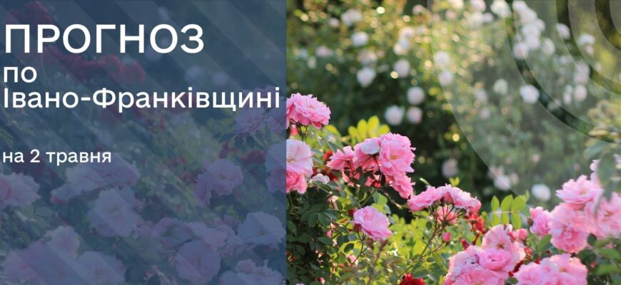Прогноз погоди на 2 травня 2026 року
