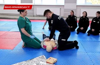 Поліцейські Прикарпаття вдосконалюють навички домедичної допомоги. Відео