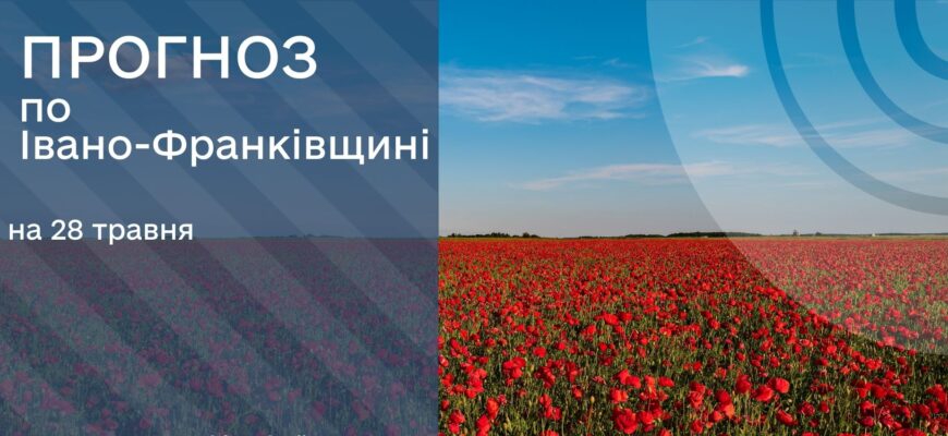 Прогноз погоди на 28 травня 2026 року