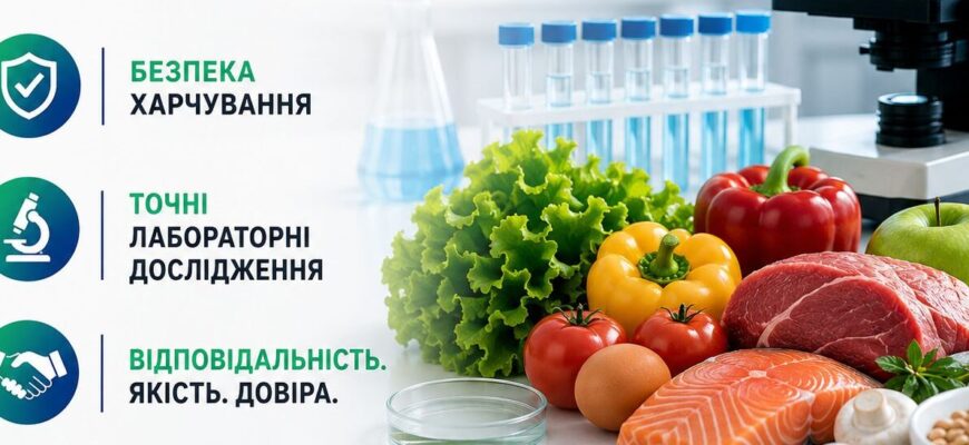 Харчові продукти під контролем: навіщо потрібні лабораторні дослідження?
