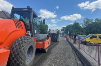На автошляхах державного значення Прикарпаття тривають ремонтні роботи