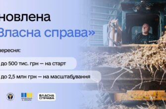 З 1 вересня державна програма «Власна справа» працюватиме за новою моделлю