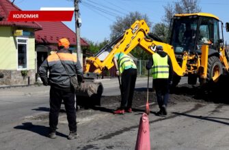 У Коломиї активно ремонтують дороги. Відео