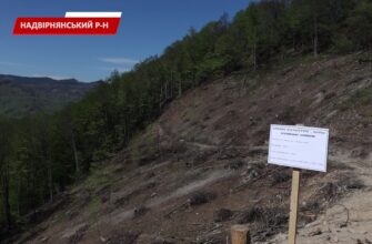 На Надвірнянщині висадили гектар лісу на честь полеглих захисників. Відео