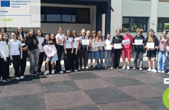 Транскордонне партнерство в дії: учні з Коломиї відвідали Румунію у межах проєкту Cross-Border CARP
