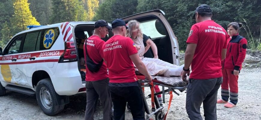 За добу гірські рятувальники Прикарпаття тричі надавали допомогу туристам
