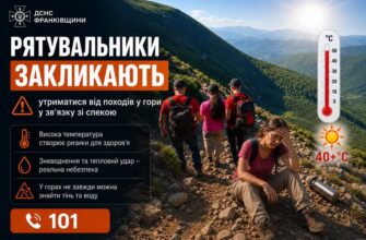 Рятувальники закликають утриматися від походів у гори під час сильної спеки