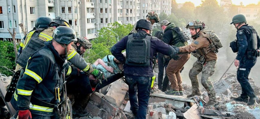 Унаслідок російського обстрілу України загинули 13 людей