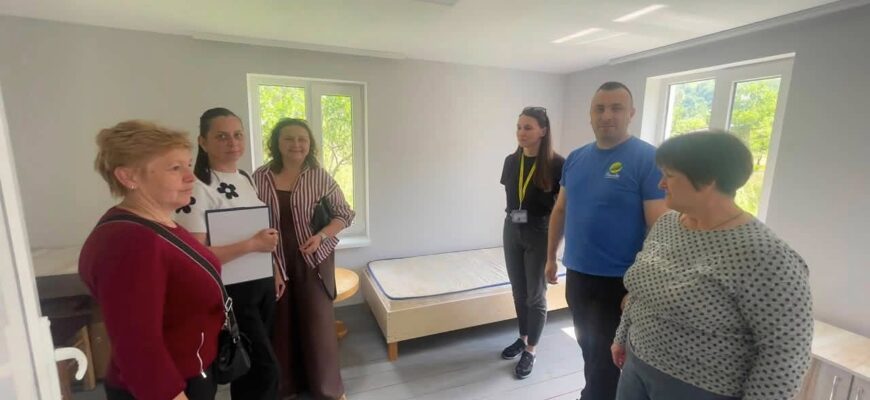 Тривають моніторингові візити до місць тимчасового проживання ВПО