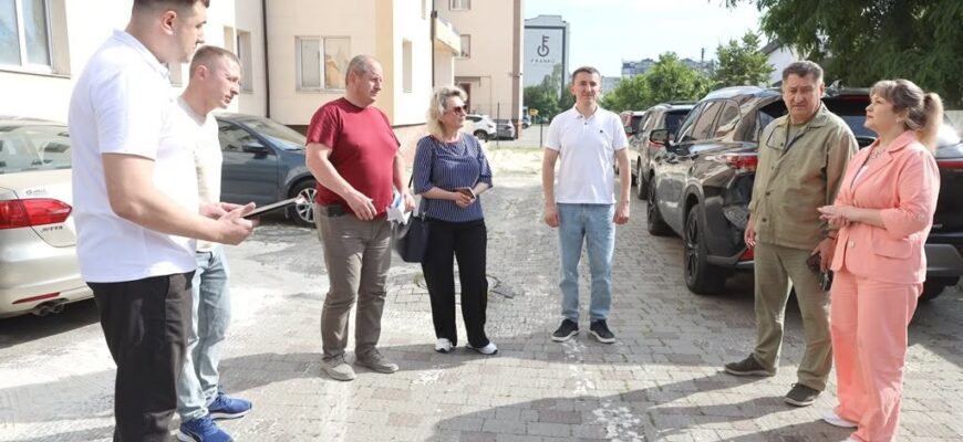 Людмила Сірко оглянула стан реконструкції корпусу ЦМКЛ на Софіївці