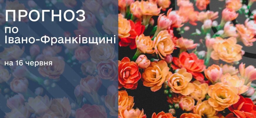 Прогноз погоди на 16 червня 2026 року