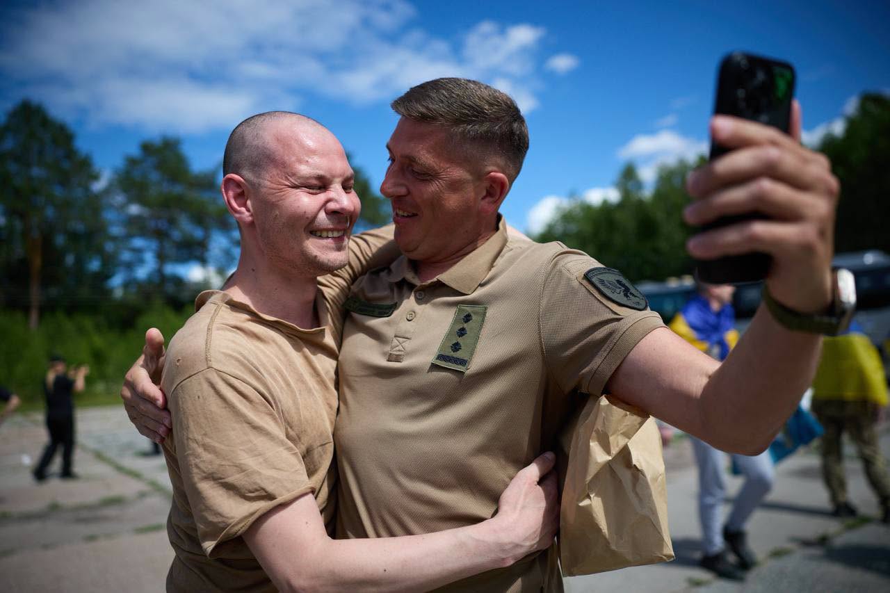 rtshchie.otie - З російського полону повернулися 160 українських військових - rai.ua