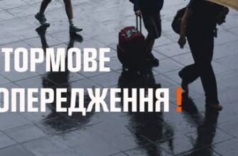 До кінця дня очікуються грози, град та пориви вітру