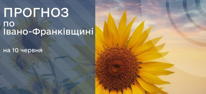 Прогноз погоди на 10 червня 2026 року