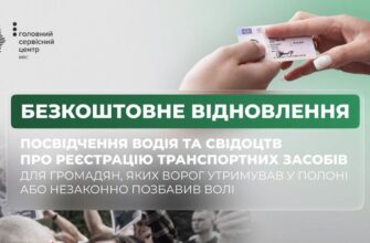 Громадяни, які пережили полон можуть безкоштовно відновити водійське посвідчення