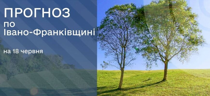 Прогноз погоди на 18 червня 2026 року