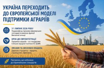 В Україні запроваджують європейську модель державної підтримки аграріїв