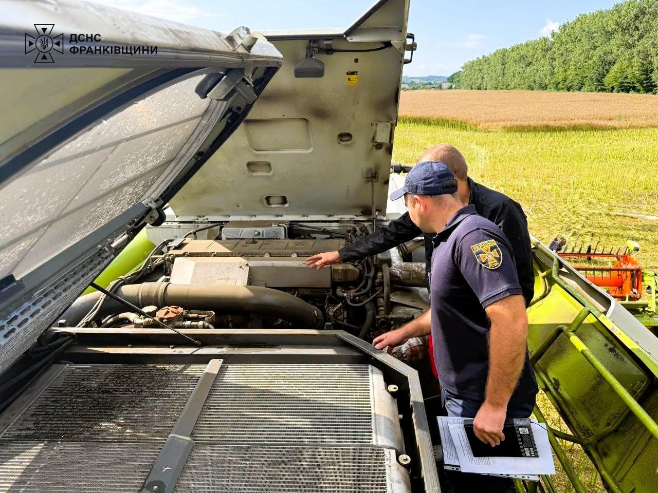 epbshchd8kazd - Жнива на Прикарпатті - у полі зору офіцерів-рятувальників громад - rai.ua