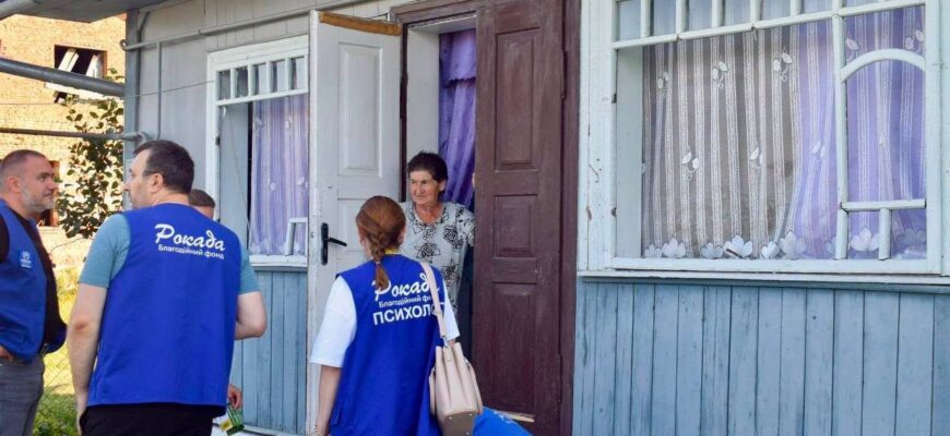 Команда Івано-Франківської ОВА працювала у громадах, постраждалих від обстрілу