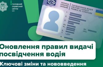 Нові строки дії посвідчення водія: коли тепер потрібно обмінювати документ?