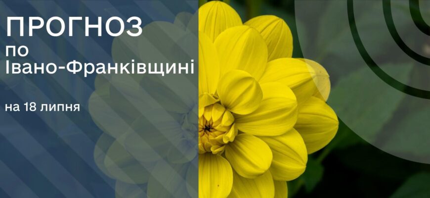 Прогноз погоди на 18 липня 2026 року