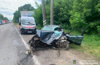 У Ямниці трапилась ДТП за участю пасажирського мікроавтобуса