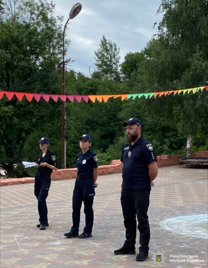 pmdbynp - Поліцейські Надвірнянщини провели захід для вихованців табору - rai.ua