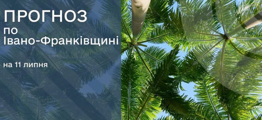 Прогноз погоди на 11 липня 2026 року