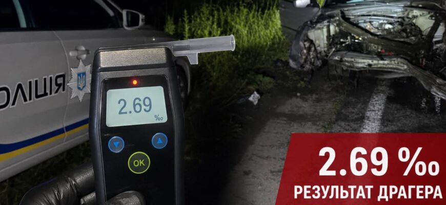 2,69 проміле алкоголю: у ДТП в Делятині травмувалися троє пасажирів