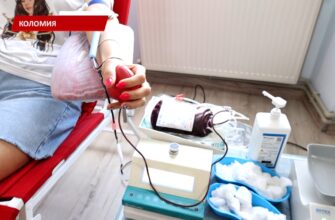 У Коломиї провели сьомий забір крові для захисників. Відео