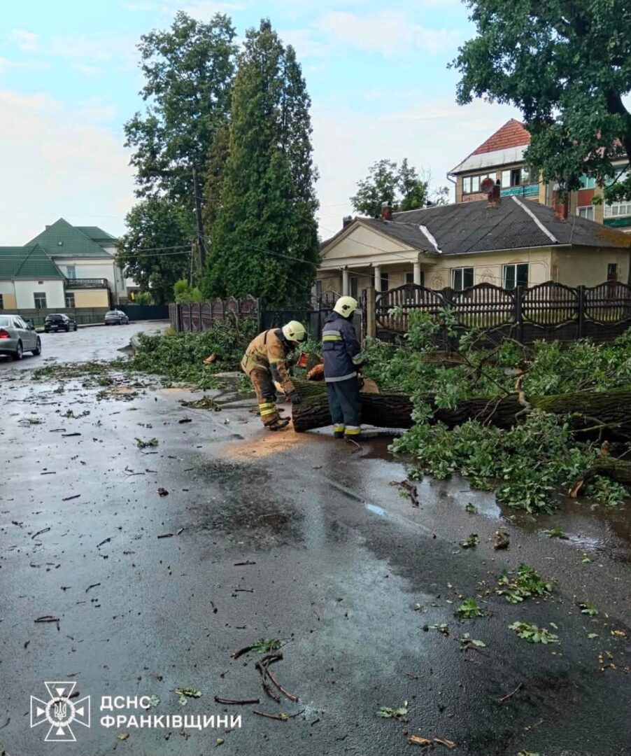 vchgptsh - Рятувальники ліквідували наслідки негоди у Коломиї - rai.ua