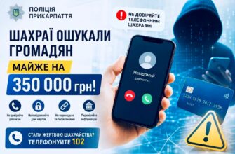 Шахраї знову ошукали прикарпатців майже на 350 тисяч гривень
