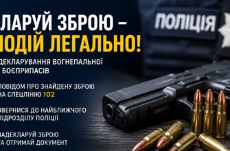 На Прикарпатті триває декларування вогнепальної зброї